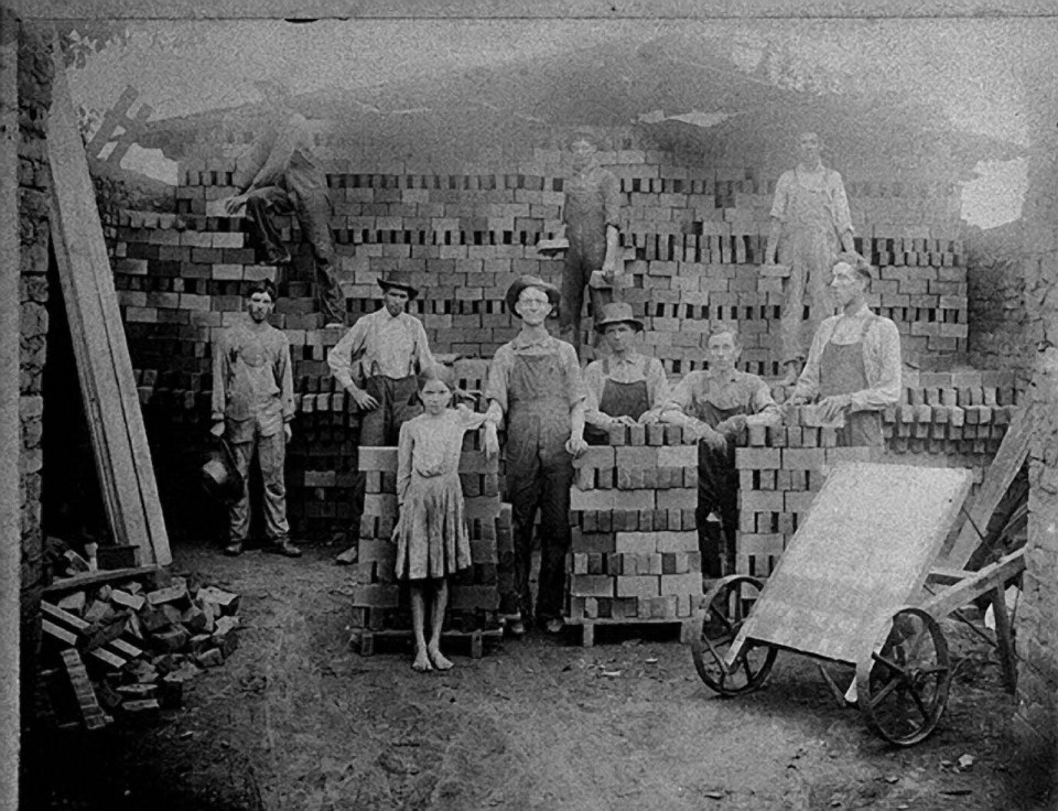 1910 brick-making in Georgia